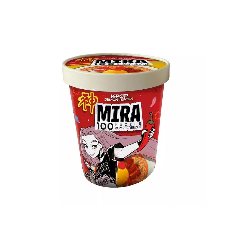 Buffalo Games Ramen Noodle Mira K-POP Demon Hunters – 100 pc Jigsaw Puzzle