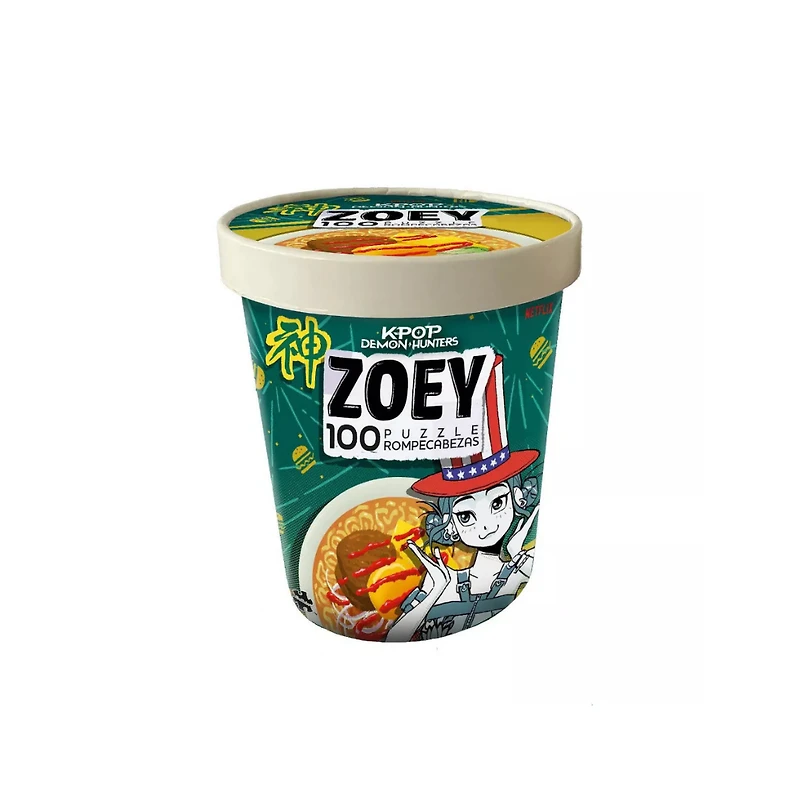 Buffalo Games Ramen Noodle Zoey K-POP Demon Hunters – 100 pc Jigsaw Puzzle