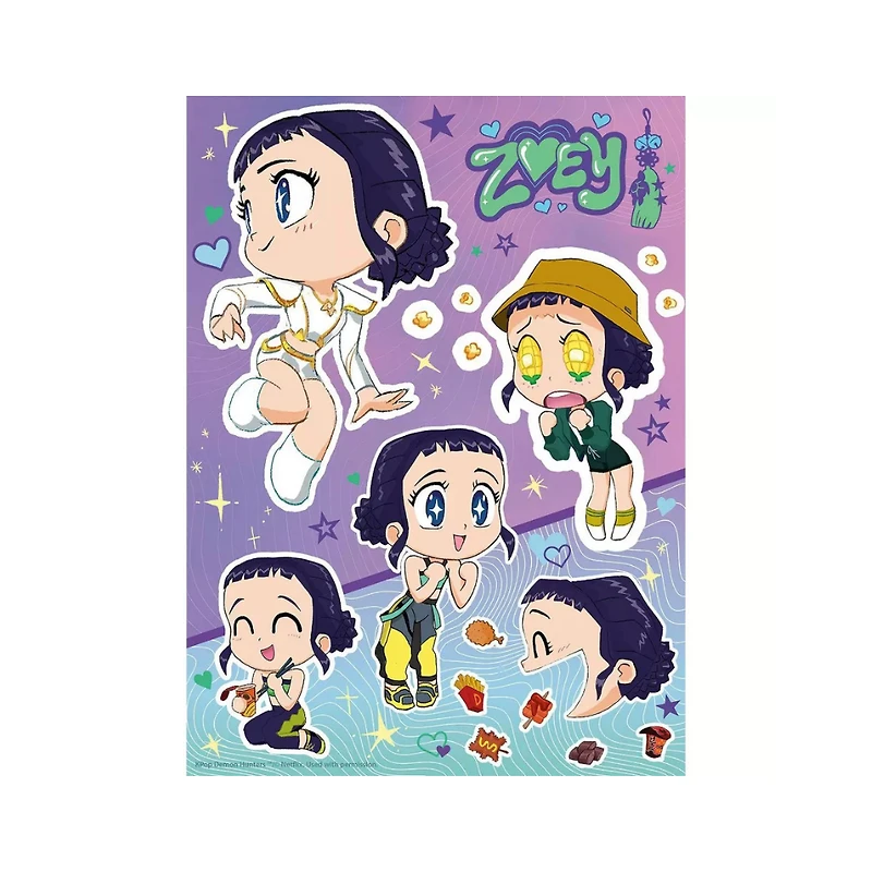 Buffalo Games Ramen Noodle Zoey K-POP Demon Hunters – 100 pc Jigsaw Puzzle