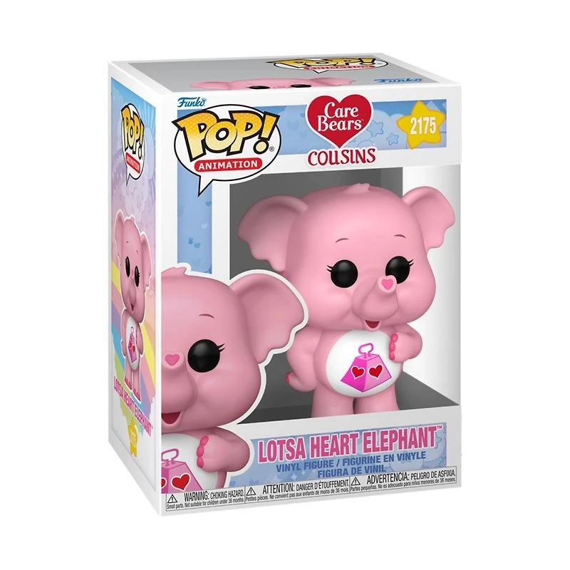 Funko Pop! Animation: Care Bears Cousins – Lotsa Heart Elephant