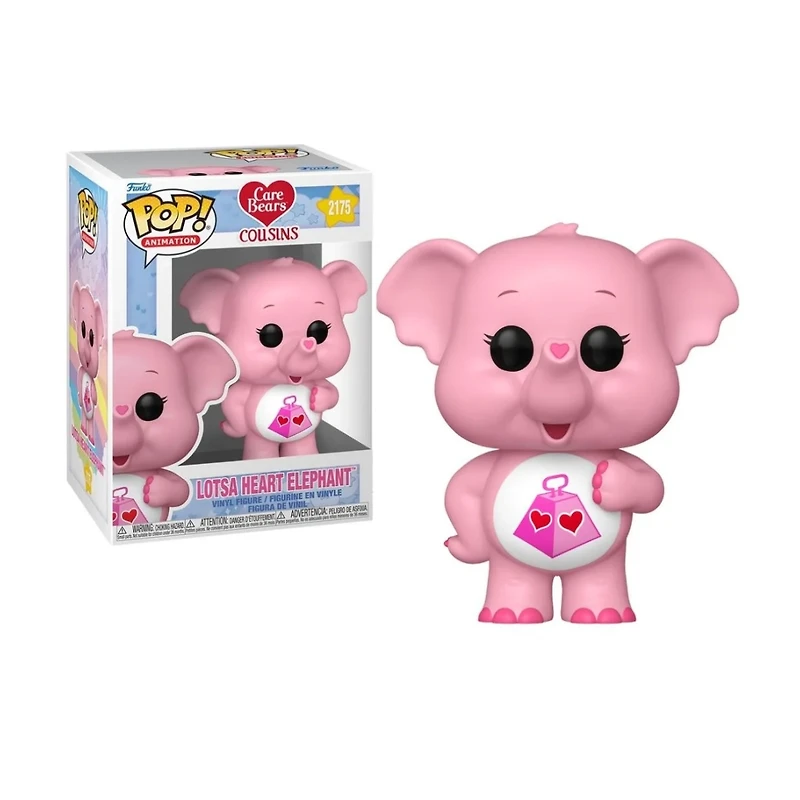 Funko Pop! Animation: Care Bears Cousins – Lotsa Heart Elephant