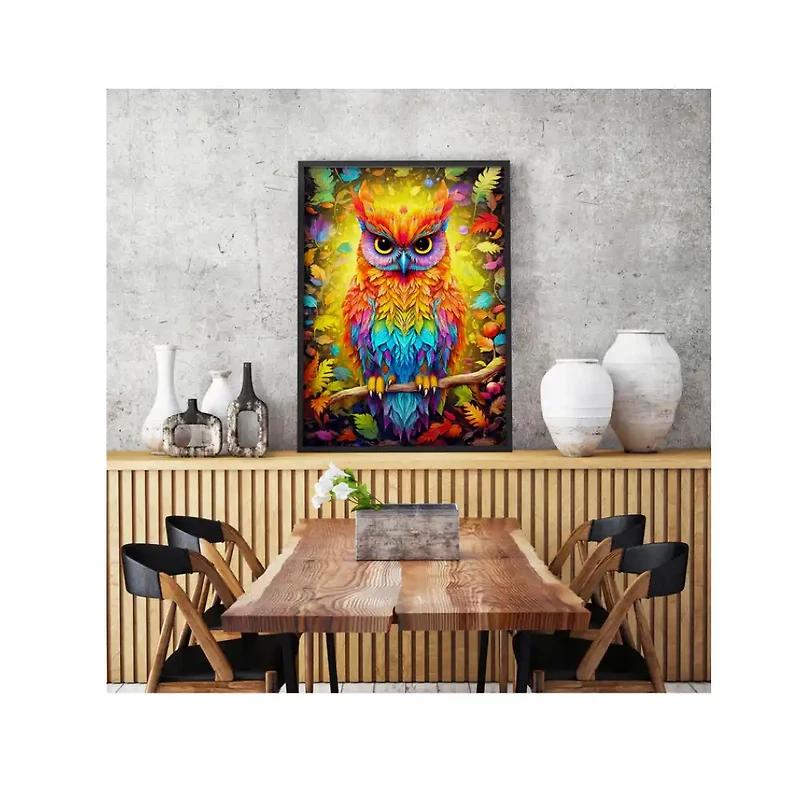 ENJOY PUZZLES Autumnal Owl (2225) – 1000 Piece Jigsaw Puzzle