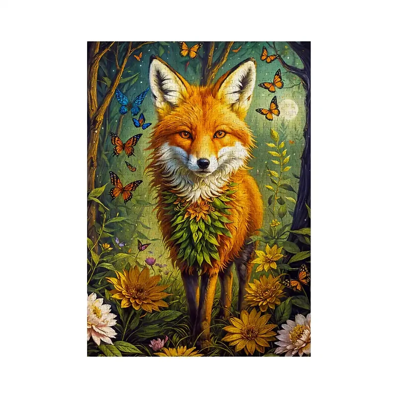 ENJOY PUZZLES Enchanted Fox (2162) – 1000 Piece Jigsaw Puzzle