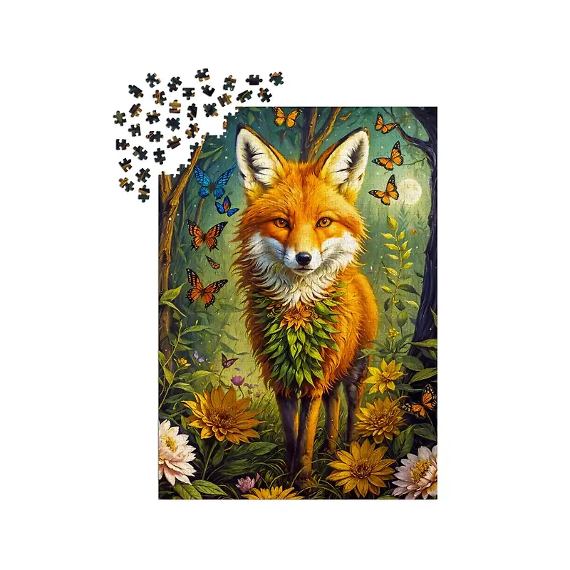 ENJOY PUZZLES Enchanted Fox (2162) – 1000 Piece Jigsaw Puzzle
