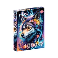 Enjoy puzzle  Magical Wolf Portrait (2164) – 1000 Pieces Jigsaw Puzzle
