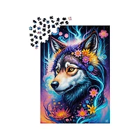 Enjoy puzzle  Magical Wolf Portrait (2164) – 1000 Pieces Jigsaw Puzzle