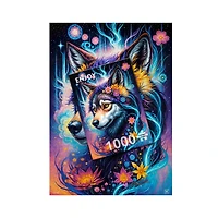 Enjoy puzzle  Magical Wolf Portrait (2164) – 1000 Pieces Jigsaw Puzzle