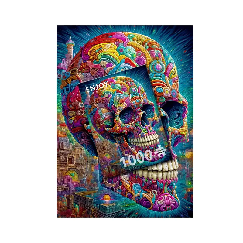 Enjoy puzzle Quirky Skull (2210) – 1000 Pieces Jigsaw Puzzle