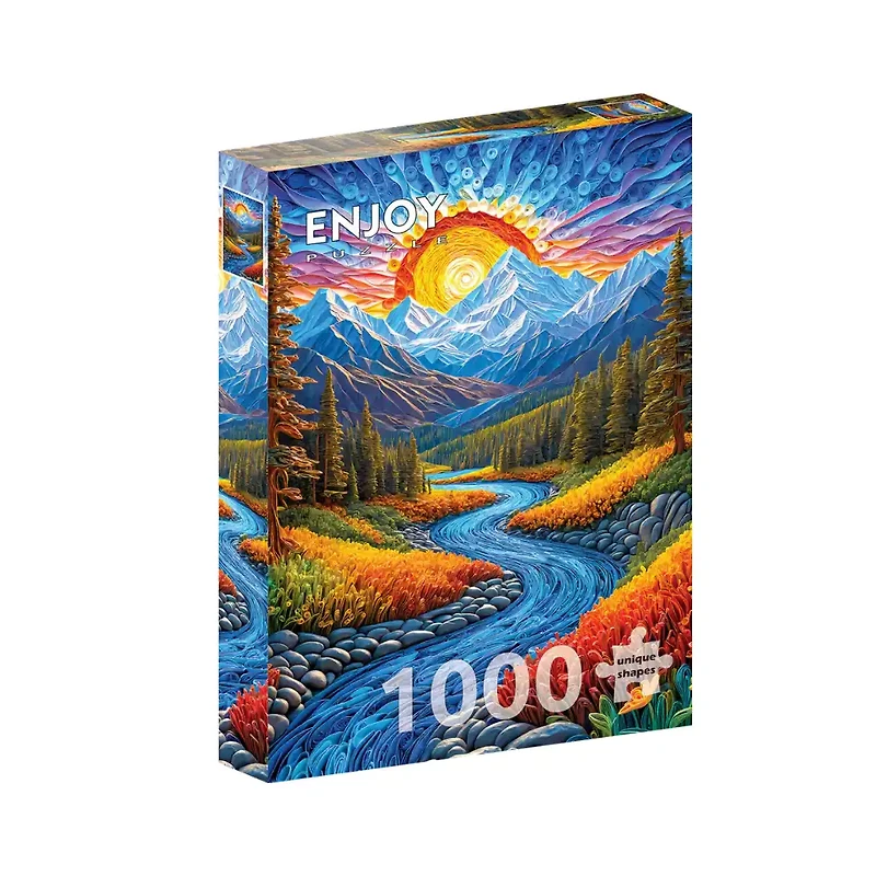 Enjoy puzzle Sunrise Landscape (2154) – 1000 Pieces Jigsaw Puzzle