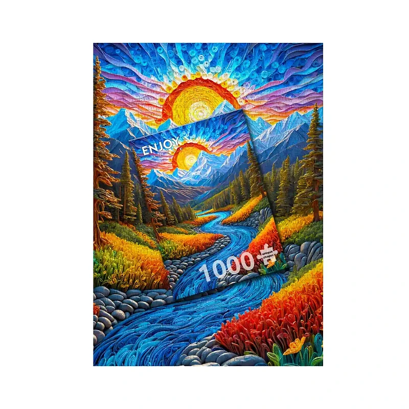 Enjoy puzzle Sunrise Landscape (2154) – 1000 Pieces Jigsaw Puzzle