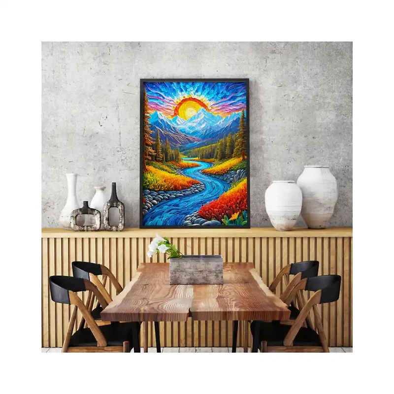 Enjoy puzzle Sunrise Landscape (2154) – 1000 Pieces Jigsaw Puzzle