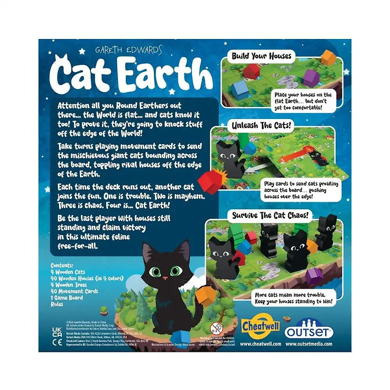 Cat Earth – Family Board Game