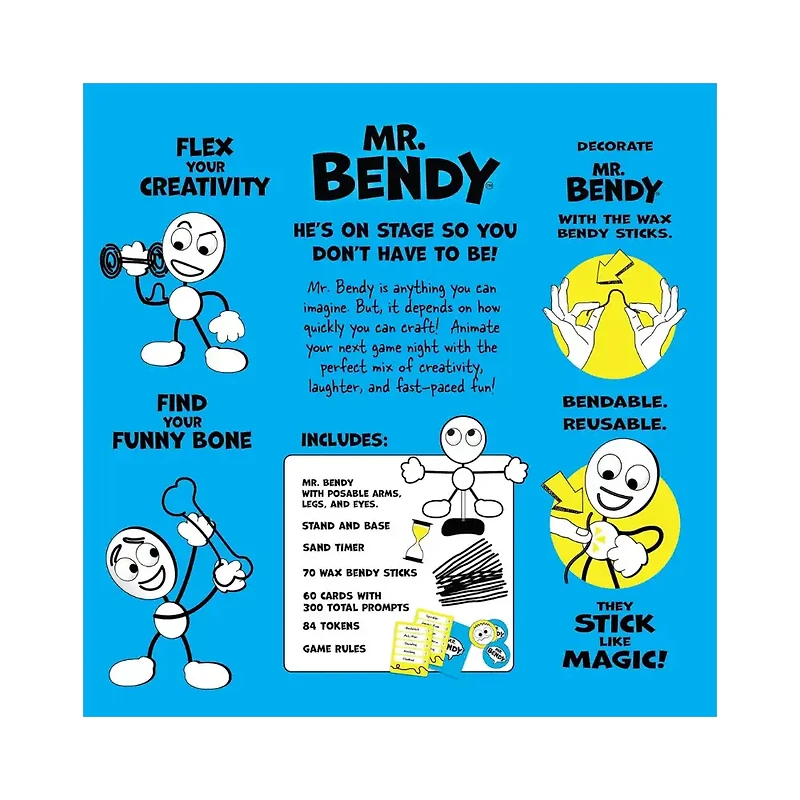 Fat Brain Toys Mr. Bendy – Board Games