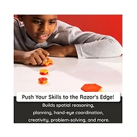 Fat Brain Toys Magshuto Mag-Kit Series 1 Flamepiercer Red
