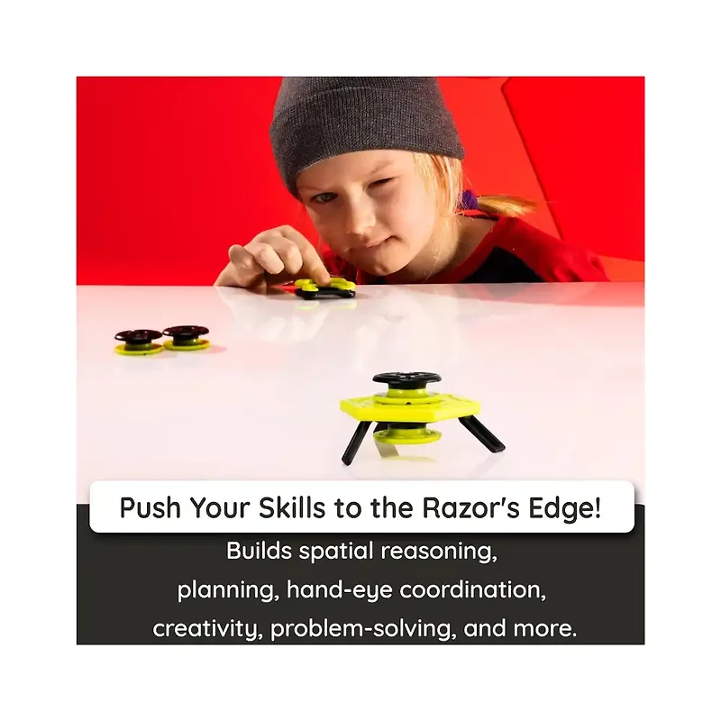 Fat Brain Toys Magshuto Mag-Kit Series 1 Quick Circuit Yellow and Black