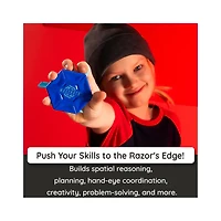 Fat Brain Toys Magshuto Mag-Kit Series 1 Metal Cypher Blue
