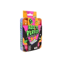 Add To Playlist Travel Tin  – Card Game