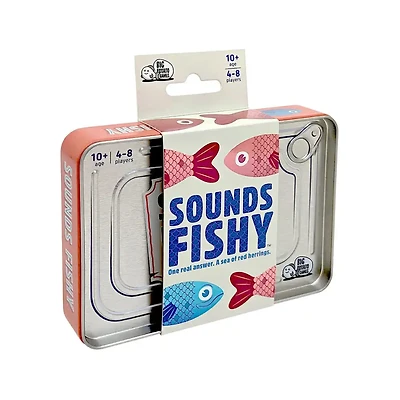 Sounds Fishy Travel Tin Game – Fun Family Card Game