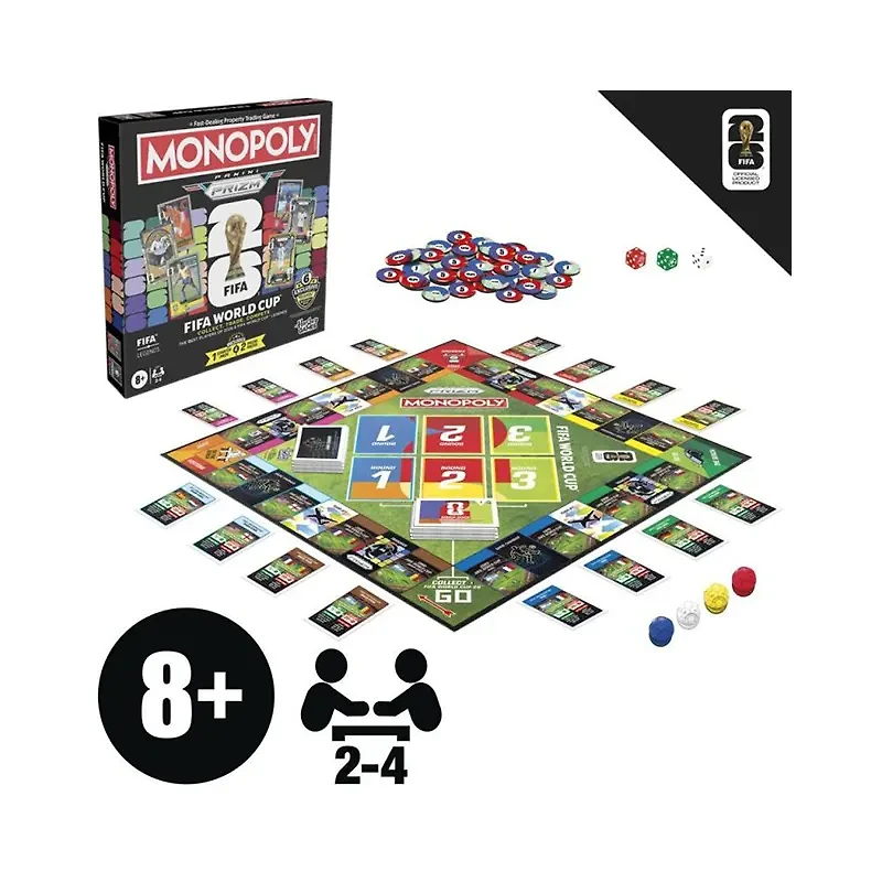 Monopoly Panini Prizm: FIFA World Cup Board Game