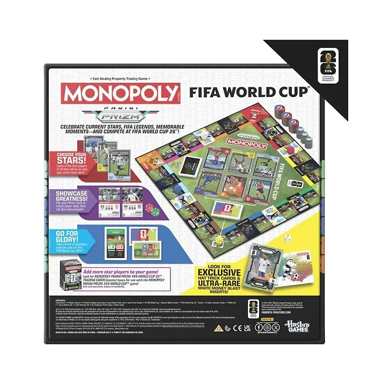Monopoly Panini Prizm: FIFA World Cup Board Game
