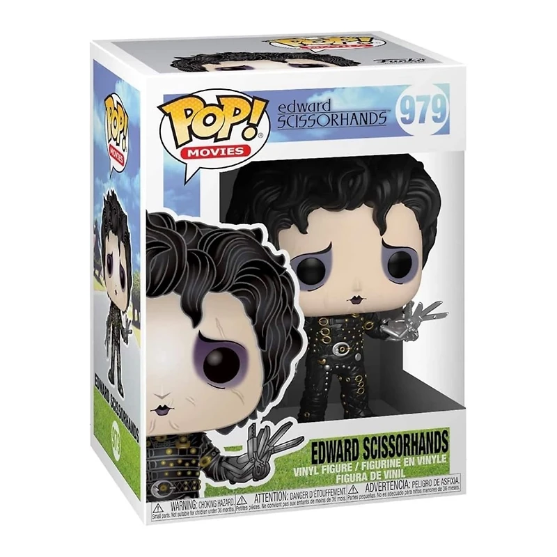 Funko Pop! Movies: Edward Scissorhands – Edward Sitting