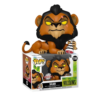 Funko Pop! Disney Villains: The Lion King – Scar with Meat (Specialty Series Meme Variant)