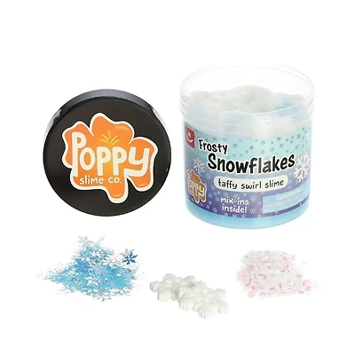Aurora Frosty Snowflakes Slime