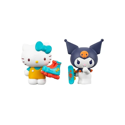 Hello Kitty and Friends – 2 inch 2 Figure Pack – Rainbow Vibes Assorted