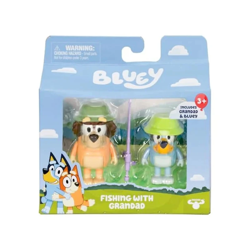 Bluey Figures 2 Pack Assorted