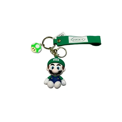 Luigi Keychain – Super Mario Character Key Ring