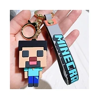 Minecraft Steve Key Chain