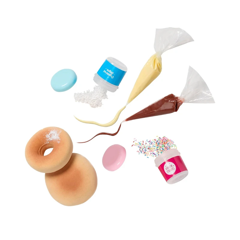 Slime Life Choco Icing Round & Cream Filled Donuts DIY Slime Kit