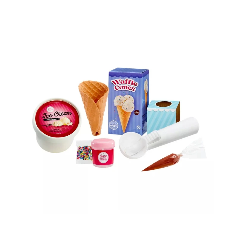 Slime Life Ice Cream Cone DIY Slime Kit – Unboxing Ingredients to Make, Smash & Stretch Slime