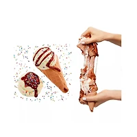 Slime Life Ice Cream Cone DIY Slime Kit – Unboxing Ingredients to Make, Smash & Stretch Slime