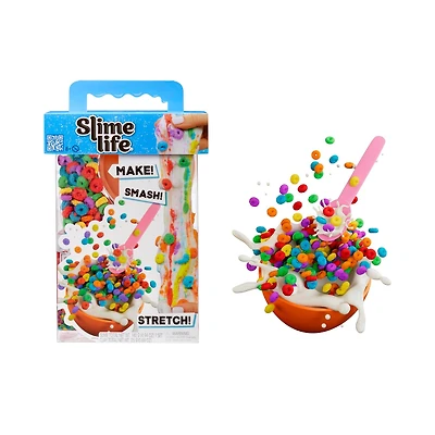Bowl of Fruity Cereal DIY Slime Kit – Make, Smash & Stretch Slime