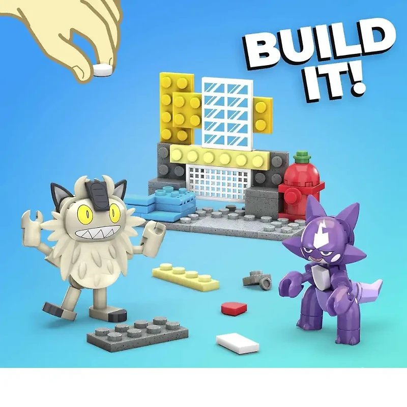 Mega Construx: Pokemon Galarian vs. Toxel 114 Piece Building Set