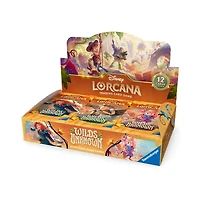 Disney Lorcana Set 12 Wilds Unknown Booster Display