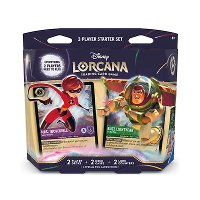 Disney Lorcana 2-Player Deck Elastigirl/Buzz Lightyear