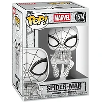Funko Pop! Marvel: Sketched Spider-Man Bobblehead