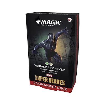 Magic The Gathering: Marvel Super Heroes Commander Deck – Wakanda Forever