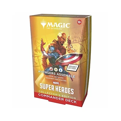 Magic The Gathering: Marvel Super Heroes Collector Commander Deck – Avengers Assemble