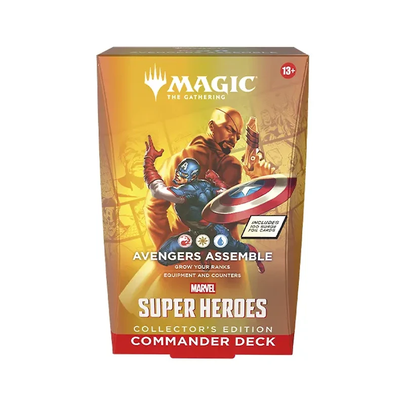 Magic The Gathering: Marvel Super Heroes Collector Commander Deck – Avengers Assemble