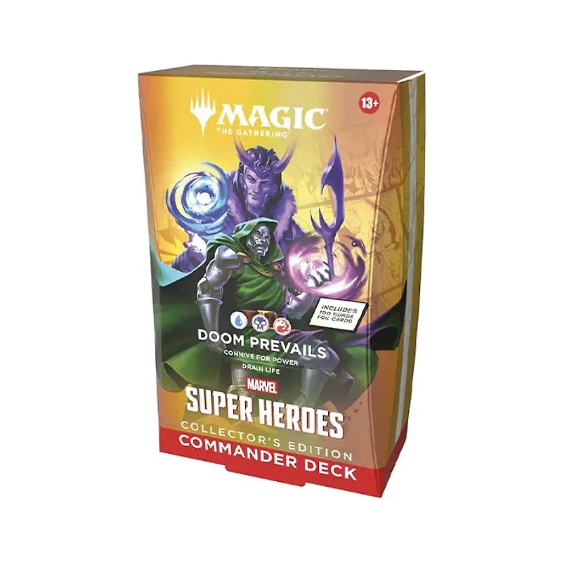 Magic The Gathering: Marvel Super Heroes Collector Commander Deck – Doom Prevails