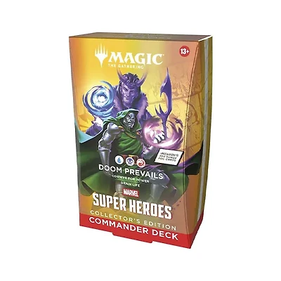 Magic The Gathering: Marvel Super Heroes Collector Commander Deck – Doom Prevails
