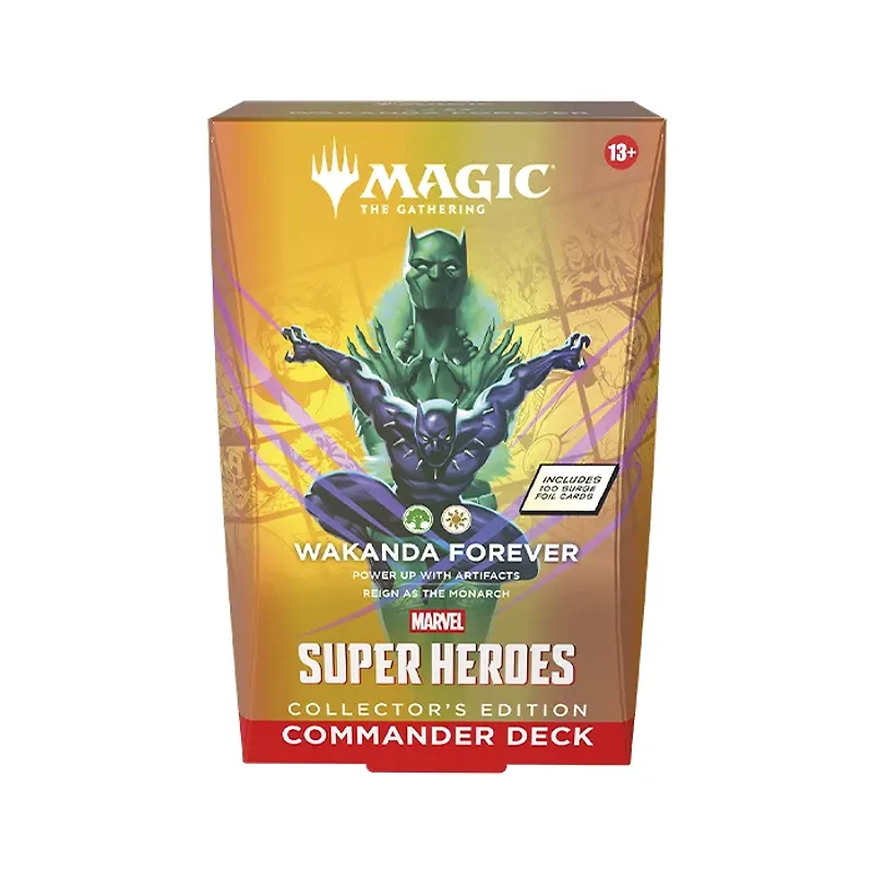 Magic The Gathering: Marvel Super Heroes Collector Commander Deck – Wakanda Forever