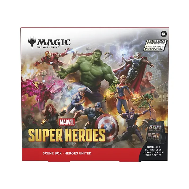 Magic The Gathering: Marvel Super Heroes Scene Box – Heroes United