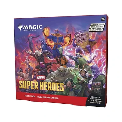 Magic The Gathering: Marvel Super Heroes Scene Box – Villains Unleashed