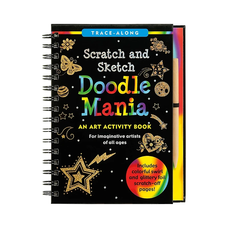 SCRATCH & SKETCH DOODLE MANIA (Art, Activity Kit)