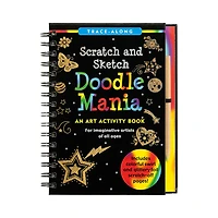 SCRATCH & SKETCH DOODLE MANIA (Art, Activity Kit)