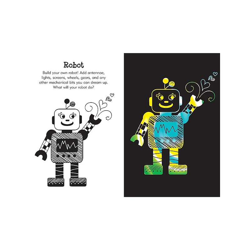 SCRATCH & SKETCH DOODLE MANIA (Art, Activity Kit)